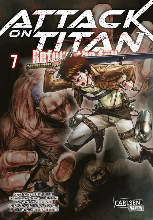 Attack on Titan: Before the Fall 7 — en alemán (Carlsen)