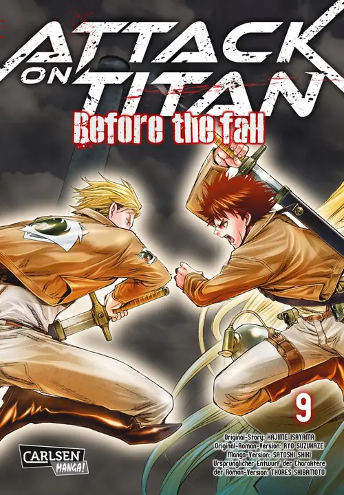 Attack on Titan: Before the Fall 9 — en alemán (Carlsen)