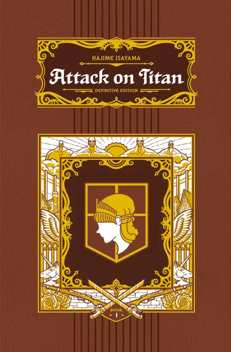 Attack on Titan Definitive Hardcover Collection 1 (vol. 1-3, inglés)