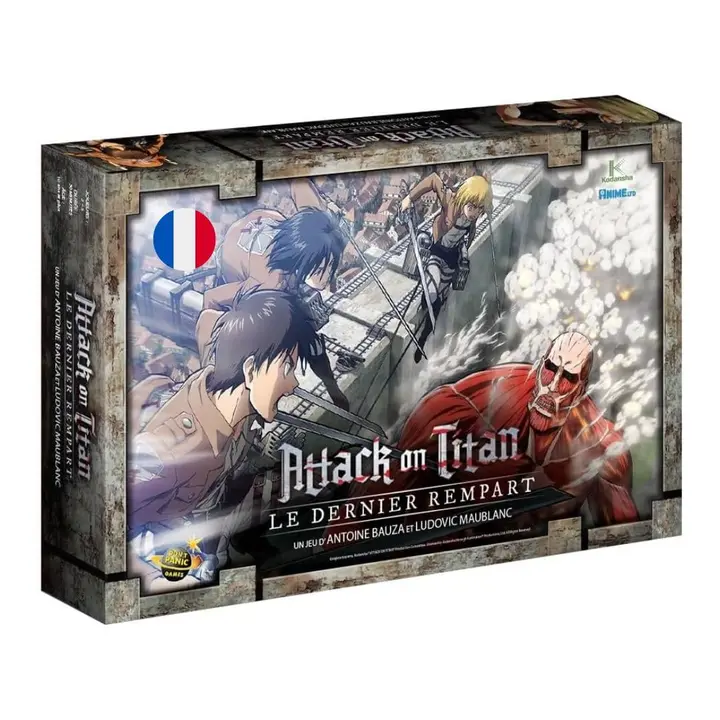 Attack on Titan: El último baluarte, juego de mesa (Don't Panic Games)