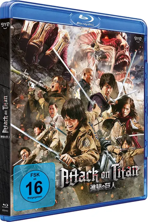 Attack on Titan Film 1, película de acción real (Alemania, estándar)