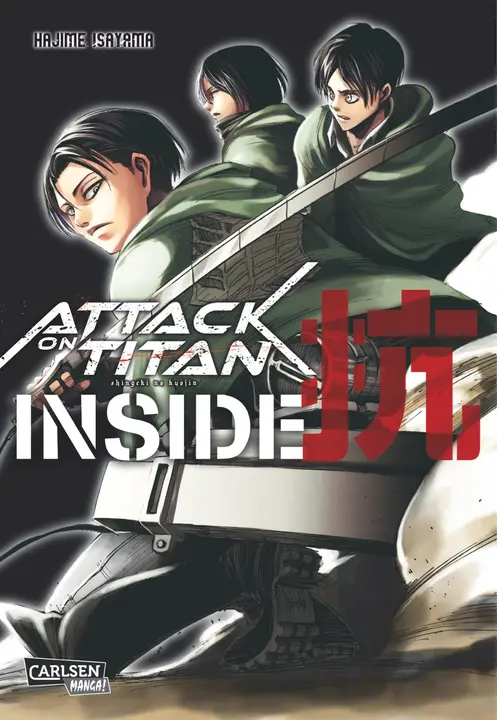 Attack on Titan: Inside — guía oficial en alemán (Carlsen)