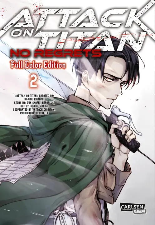 Attack on Titan: No Regrets 2 — Full Colour Edition en alemán (Carlsen)