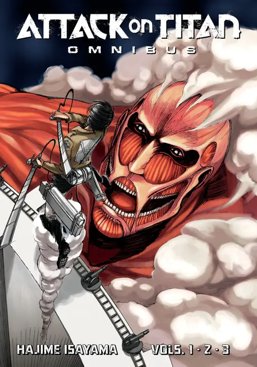 Attack on Titan Omnibus 1 (vol. 1-3) — en inglés (Kodansha)