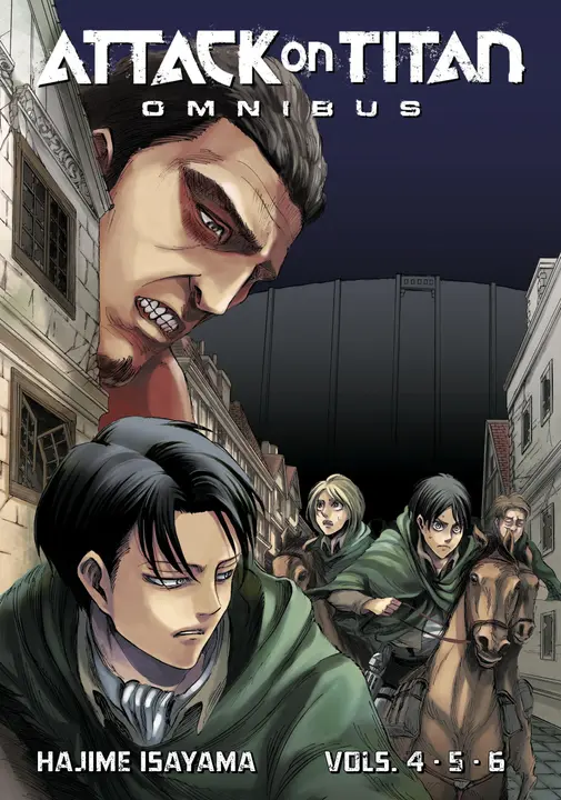 Attack on Titan Omnibus 2 (vol. 4-6) — en inglés (Kodansha)