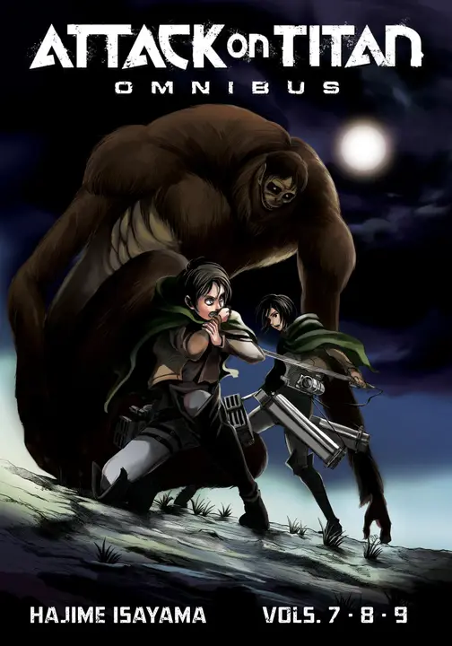 Attack on Titan Omnibus 3 (vol. 7-9) — en inglés (Kodansha)