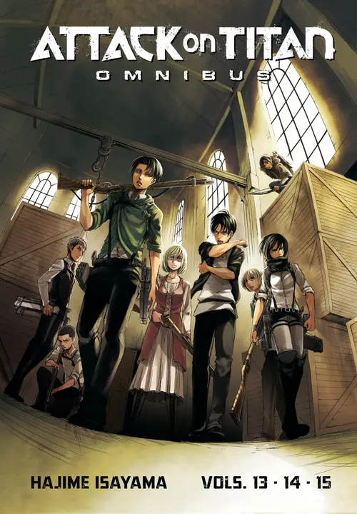 Attack on Titan Omnibus 5 (vol. 13-15) — en inglés (Kodansha)