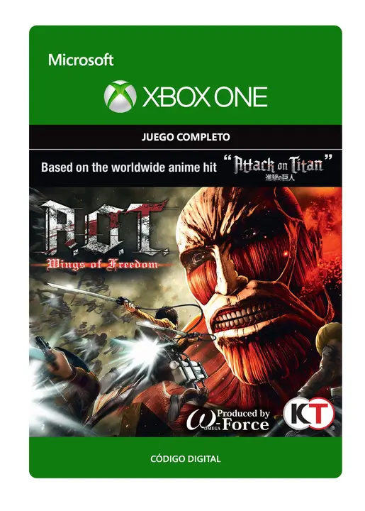 Attack on Titan para Xbox One (código de descarga, Koei Tecmo)