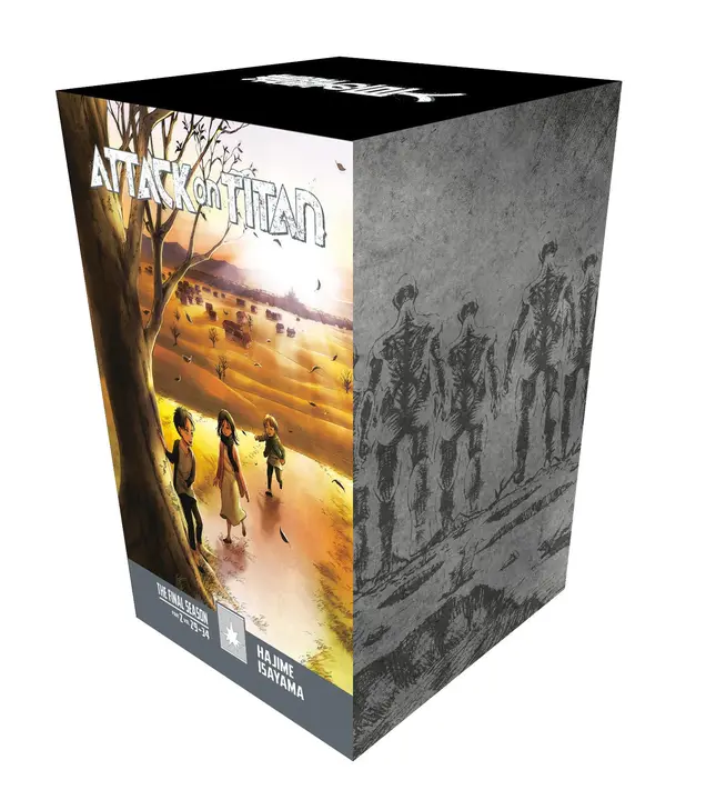 Attack on Titan The Final Season Part 2 Manga Box Set — en inglés