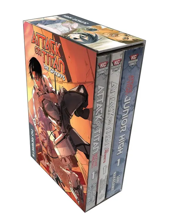 Attack on Titan: The Spinoffs Collection — estuche en inglés (Kodansha)