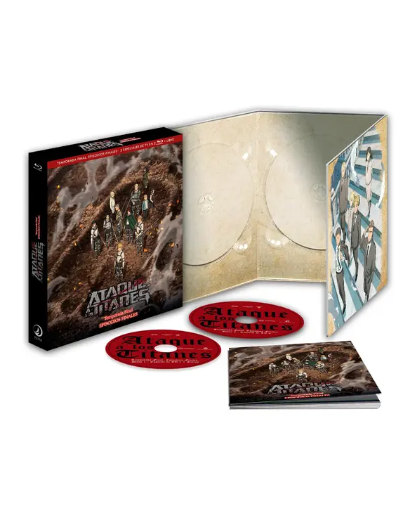 Blu-ray Ataque a los Titanes: Los Capítulos Finales (Selecta Visión)