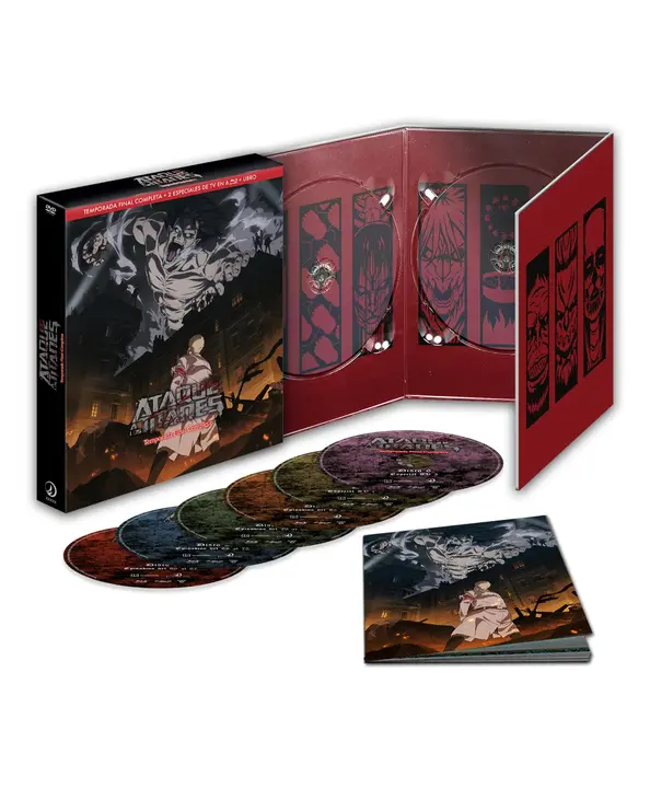 Blu-ray Ataque a los Titanes: Temporada Final completa (Selecta Visión)