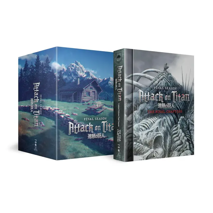 Blu-ray Attack on Titan Los capítulos finales, edición en caja (R. Unido)