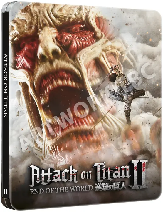 Blu-ray Attack on Titan Película 2: End of the World Steelbook (R. Unido)