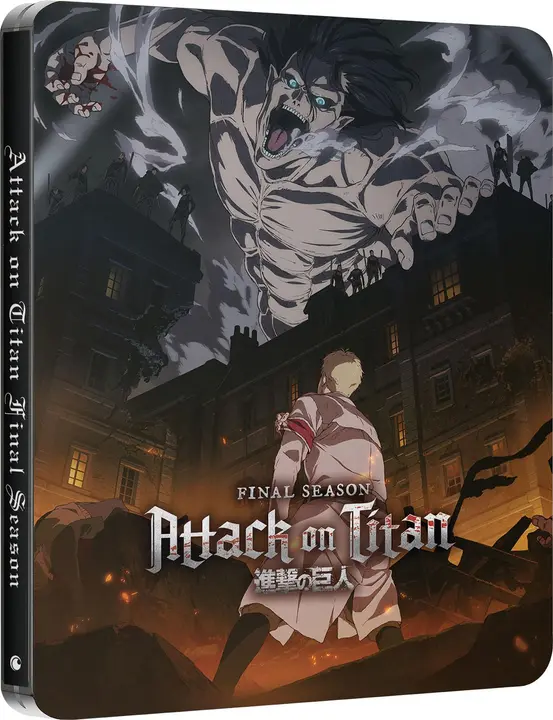 Blu-ray Attack on Titan Temporada final completa Steelbook (7 discos)