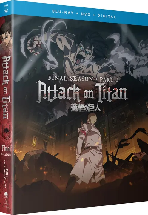 Blu-ray Attack on Titan Temporada final, Parte 1 (EE. UU., 6 discos)