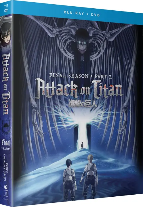 Blu-ray Attack on Titan Temporada final, Parte 2 (EE. UU.)