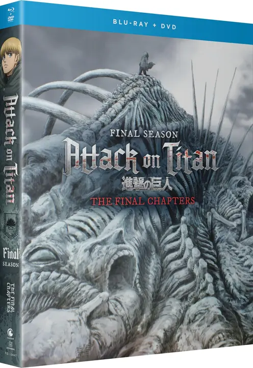 Blu-ray + DVD Attack on Titan: Los Capítulos Finales (importación EE. UU.)