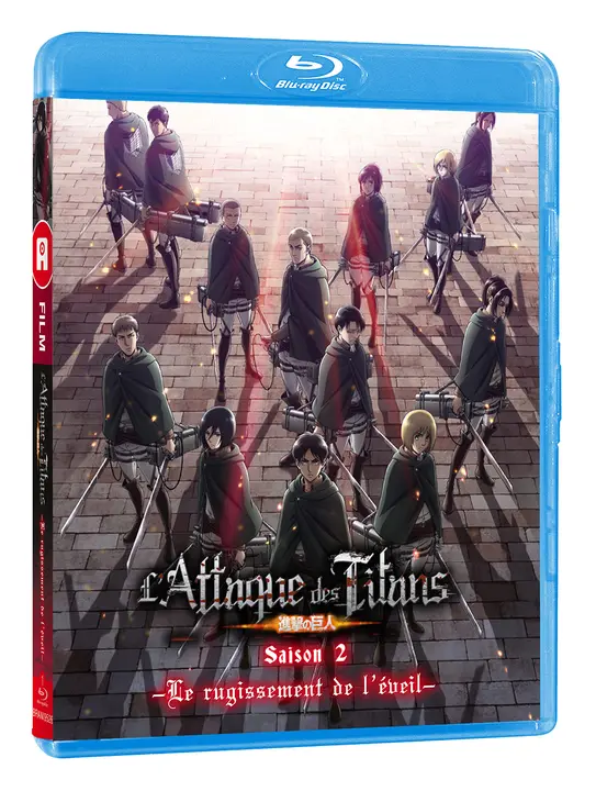 Blu-ray L'Attaque des Titans Película 3: El rugido del despertar (Francia)
