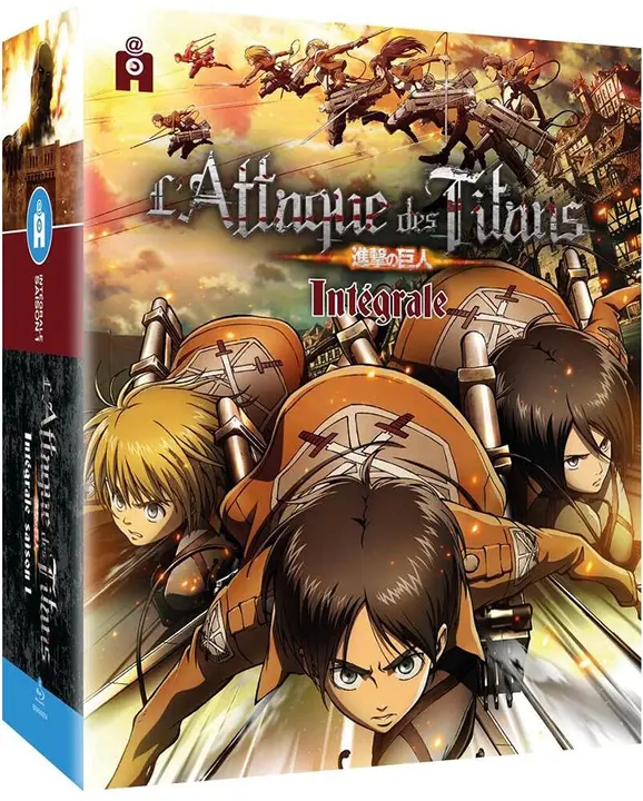 Blu-ray L'Attaque des Titans Temporada 1 integral (Francia)