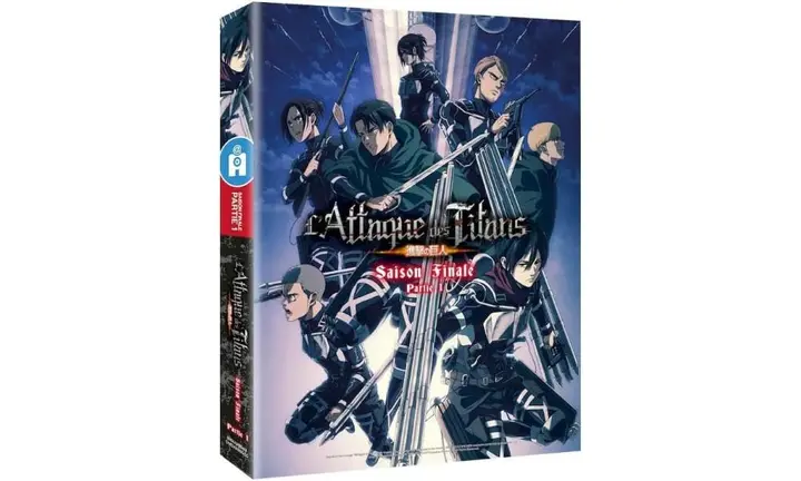 Blu-ray L'Attaque des Titans Temporada final, Parte 1 Digibook (Francia)