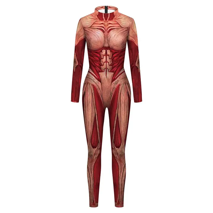 Body de cosplay Annie / Armin estilo titán (Zhongkaihua, tipo 1, talla XL)