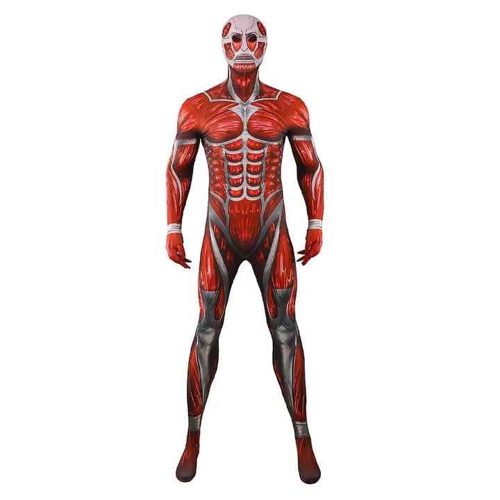 Body de cosplay Annie / Armin estilo titán (Zhongkaihua, tipo 2, talla 110)