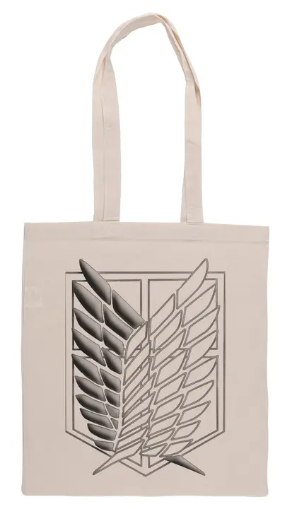Bolsa tote beige Alas de la Libertad (Luxogo)