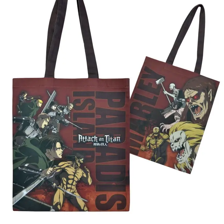 Bolsa tote Final Season «Paradis vs. Marley», 35 x 40 cm