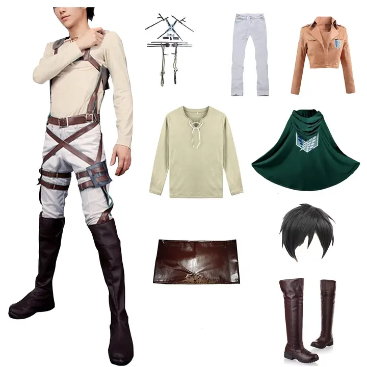 Botas de cosplay de la Legión, talla 41 (VersusModa, anuncio Eren)