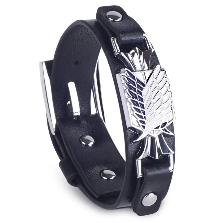 Brazalete negro con hebilla y escudo de la Legión (CoolChange)