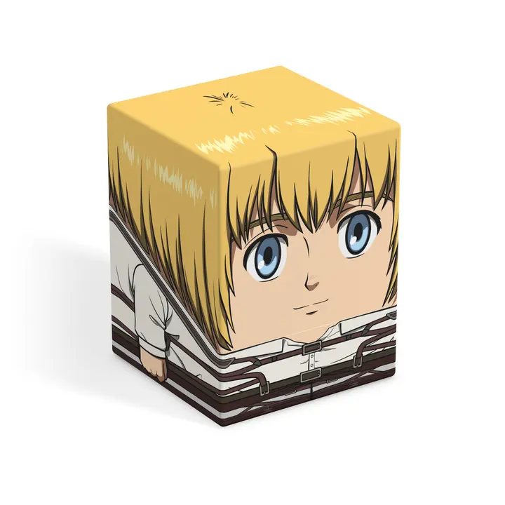 Caja para cartas Squaroe de Armin Arlert (Ultimate Guard)
