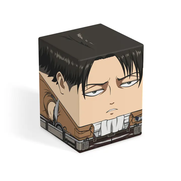 Caja para cartas Squaroe de Levi Ackerman AOT004 (Ultimate Guard)