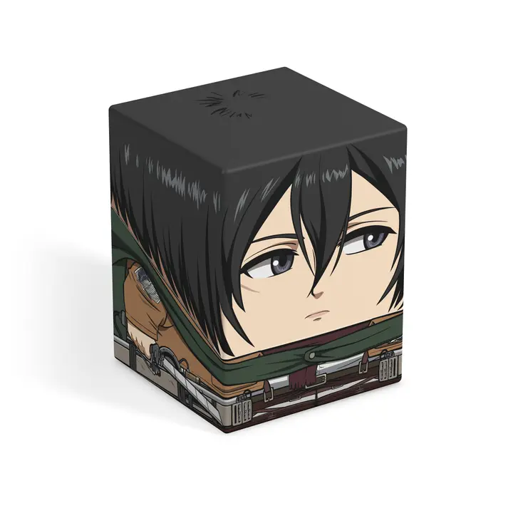 Caja para cartas Squaroe de Mikasa Ackerman (Ultimate Guard)