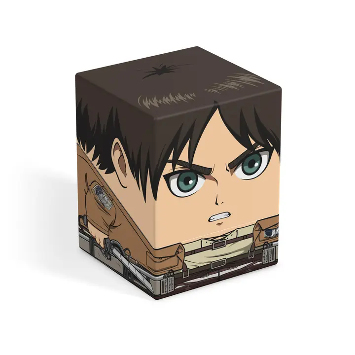 Caja Squaroe de Eren Jaeger para cartas (Ultimate Guard)