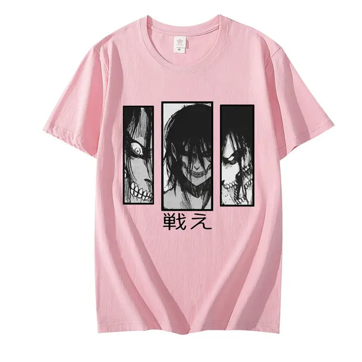 Camiseta Eren Jaeger estilo hip hop (zhedu) — diseño 04 (XS)