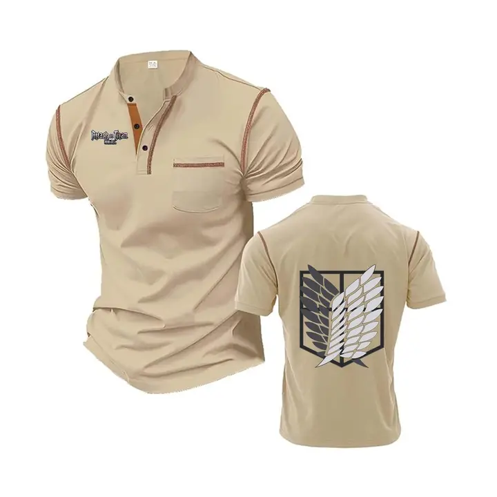 Camiseta técnica Attack on Titan 3D (TUIAIFA) — modelo A, talla