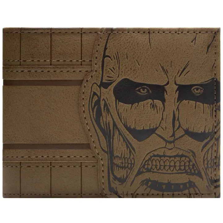 Cartera Attack on Titan Titán Colosal «Dios de la destrucción» (marrón)