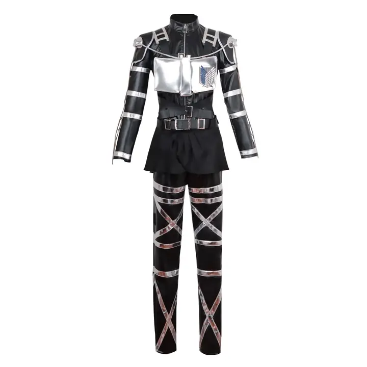 Uniforme negro de batalla de la Legión, estilo Levi (Xinchangda, talla S)