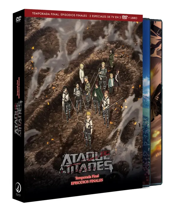 DVD Ataque a los Titanes: Los Capítulos Finales (Selecta Visión)