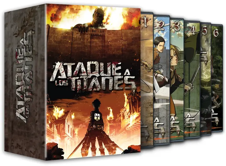 DVD Ataque a los Titanes Temporada 1 completa (Selecta)
