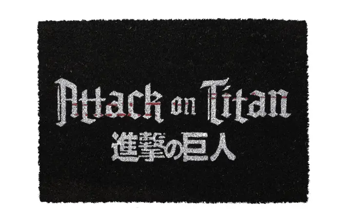 Felpudo con el logo de Attack on Titan 60 x 40 cm (SD Toys)