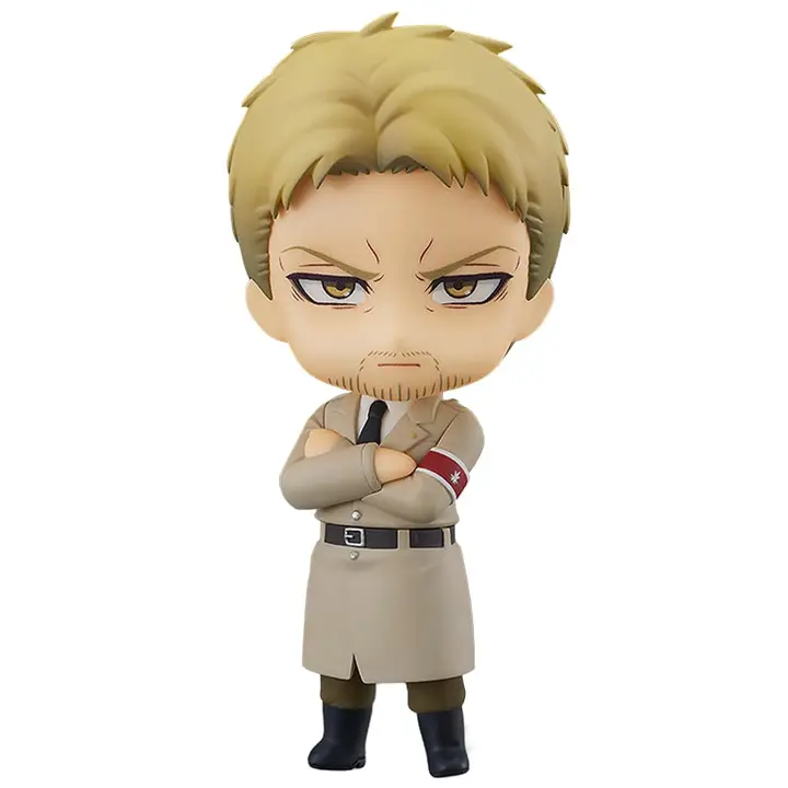 Figura chibi de Reiner Braun con caras intercambiables, 10 cm (Anjinguang)