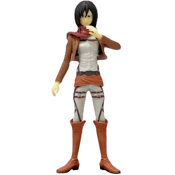 Figura de Attack on Titan de pie, 16 cm — Tipo A (Jilijia, sin licencia)