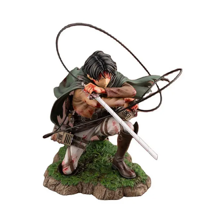 Figura de Levi Ackerman, 15 cm (sin licencia oficial)