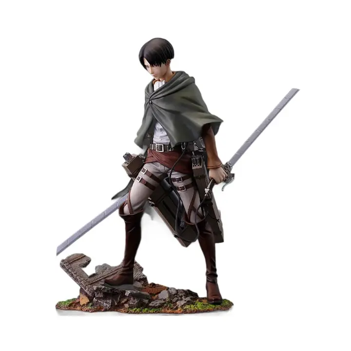 Figura de Levi Ackerman, 20 cm (sin licencia oficial)