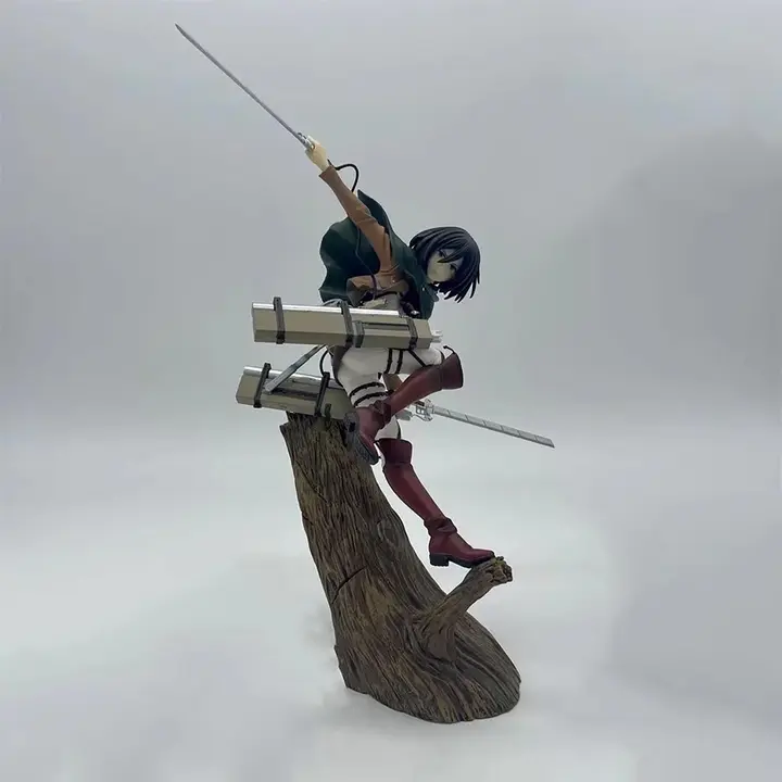 Figura de Mikasa Ackerman, 28 cm (sin licencia oficial)
