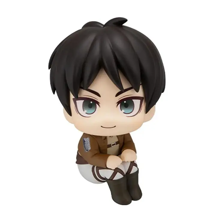Figura sentada «Look Up» de Eren Jaeger, 10 cm (sin licencia oficial)