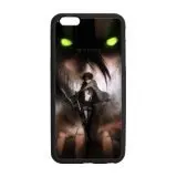 Funda Attack on Titan para iPhone 6 Plus / 6s Plus (laterales negros)