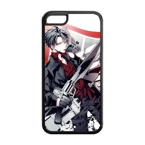Funda de goma Levi Ackerman «Soldier Master» para iPhone 5c
